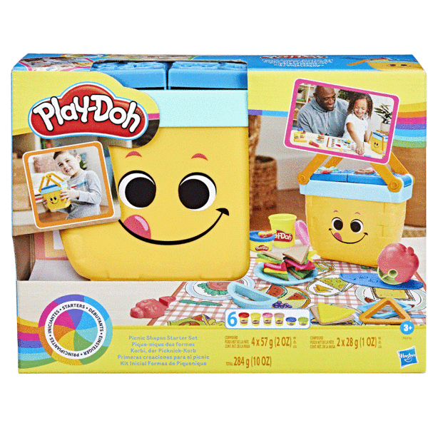 BFS Nessiworld F6916 Play-Doh Piknik Şekilleri Başlangıç Seti +3 yaş - Image 1