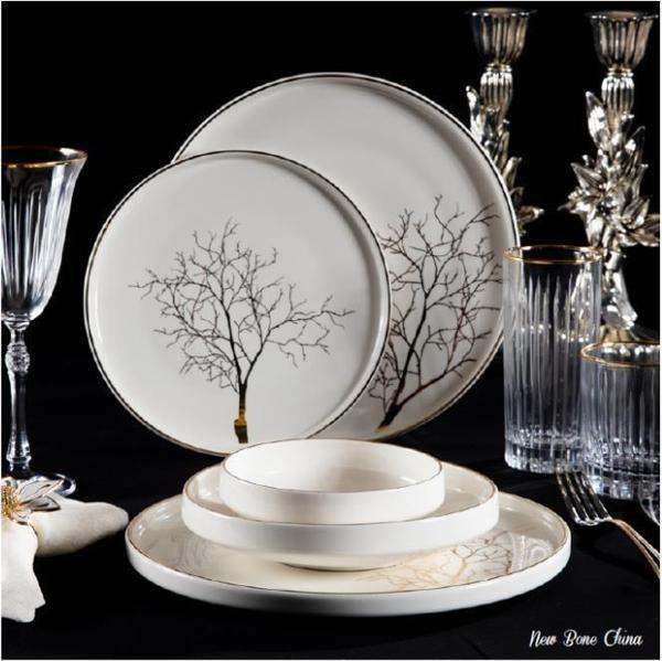 Massimo Pera Life Gold 6 Kişilik 24 Parça Yemek Takımı - Image 1