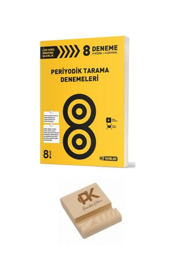 Hız LGS 8. Sınıf 8 Sözel 8 Sayısal Periyodik Tarama Denemesi + PK Telefon Standı - Hız Yayınları - Image 1