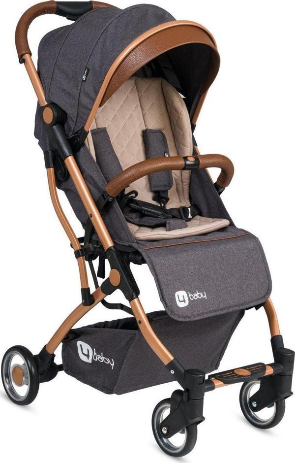 4 Baby Ab-380 Drone Gold Antrasit Kabin Tipi Bebek Arabası - Image 1