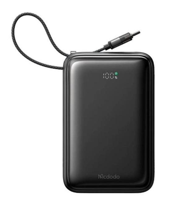 Mcdodo MC-6370 20000mAh 65W Dahili Kablolu Powerbank - Image 1