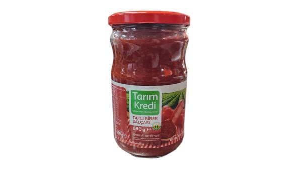 Tarım Kredi Birlik Biber Salçası Cam Kavanoz 650 G - Image 1
