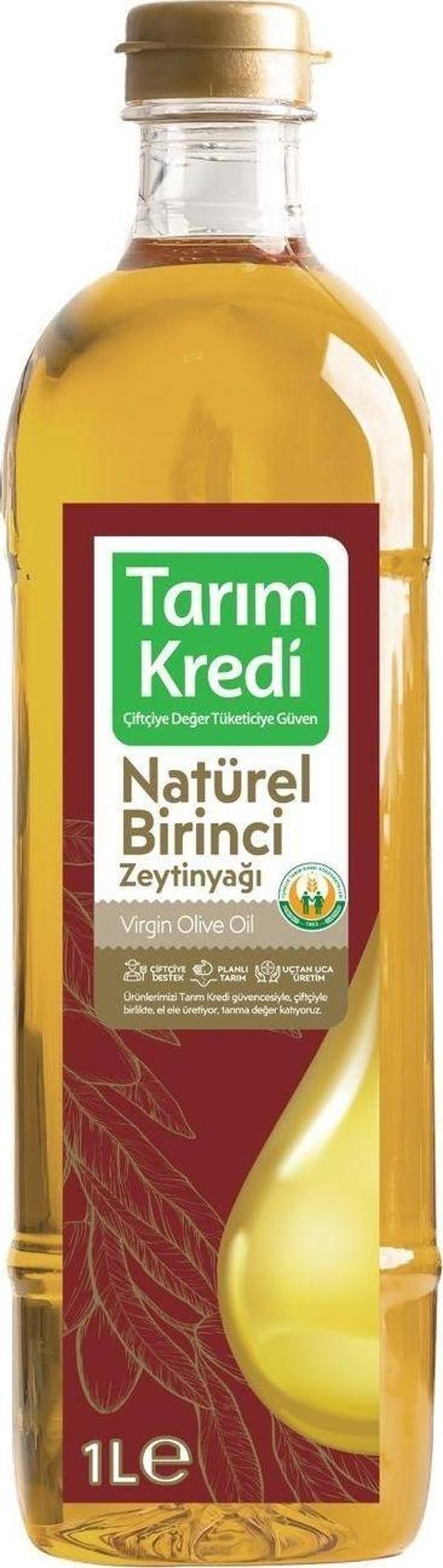 Tarım Kredi Birlik Naturel 1.Zeytinyağı 1 Lt Pet - Image 1