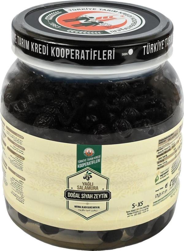 Tarım Kredi Birlik Gemlik Yağlı Salamura S-Xs (291-350) 1000 G - Image 1