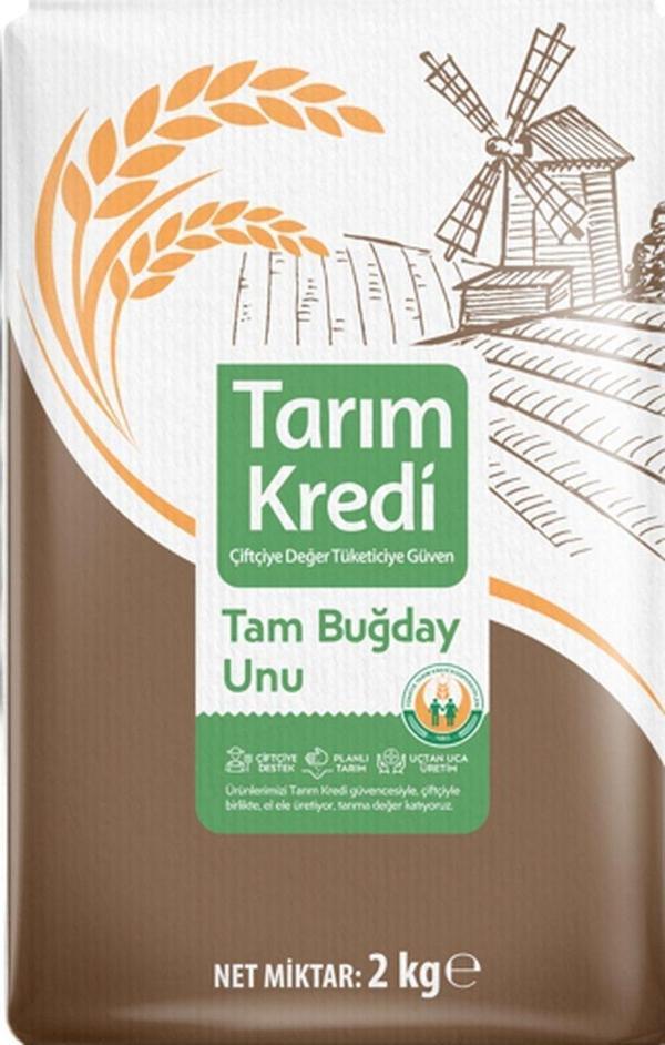 Tarım Kredi Birlik Tam Buğday Unu 2 Kg - Image 1