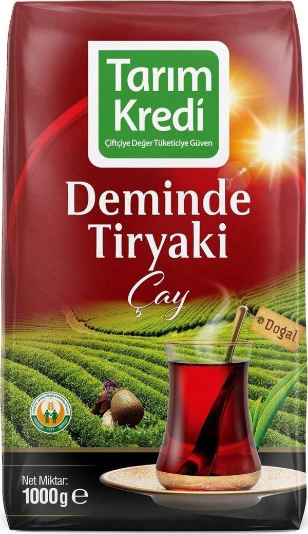 Tarım Kredi Birlik Deminde Tiryaki Siyah Çay 1000 G - Image 1