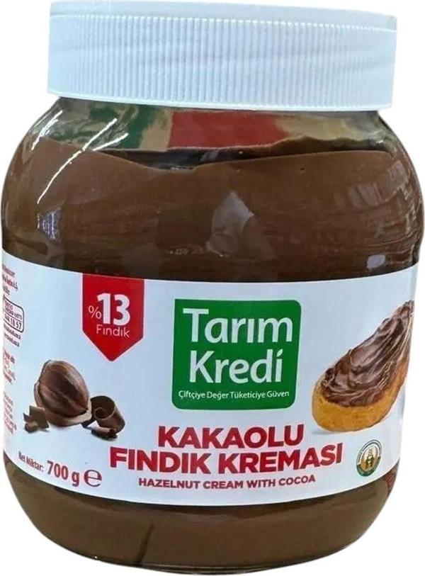 Tarım Kredi Birlik Kakaolu Fındık Kreması %13 700 G - Image 1