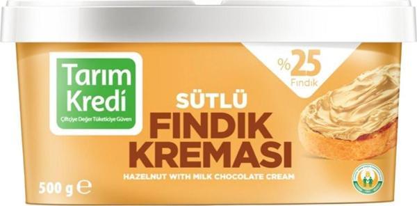 Tarım Kredi Birlik Sütlü Fındık Kreması (%25) 500 G - Image 1