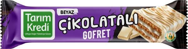 Tarım Kredi Birlik Gofret Beyaz Çikolata Kaplamalı 36 G - Image 1
