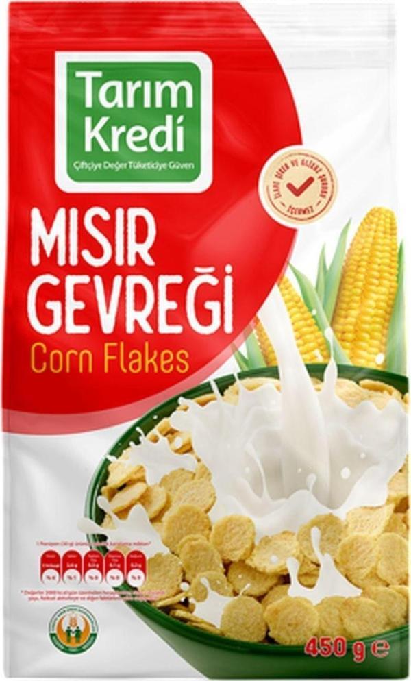 Tarım Kredi Birlik Sade Mısır Gevreği 450 G - Image 1