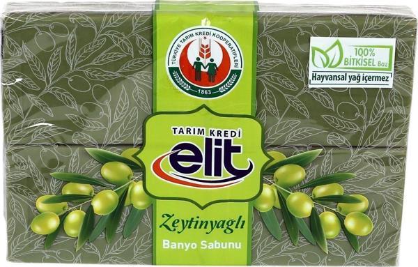Tarım Kredi Elit Zeytinyağlı Banyo Sabunu 4*150 G - Image 1