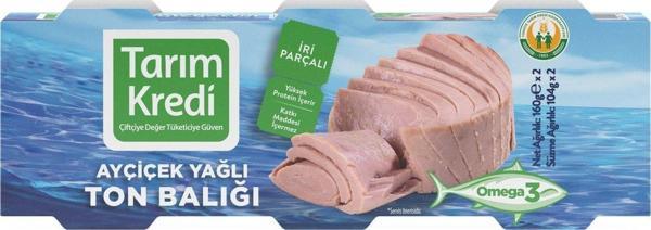Tarım Kredi Birlik Tk Ton Balığı 2 X 160 G - Image 1