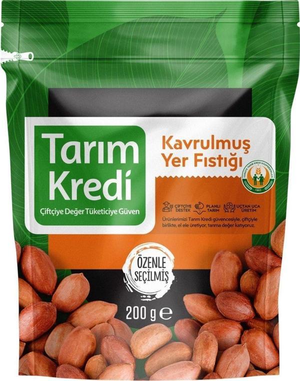 Tarım Kredi Birlik Tuzsuz İç Yer Fıstığı Doypack 200 G - Image 1
