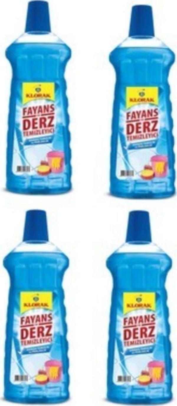 Klorak Fayans Derz Temizleyici (mavi Su) 970 Ml* 4 Adet - Image 1