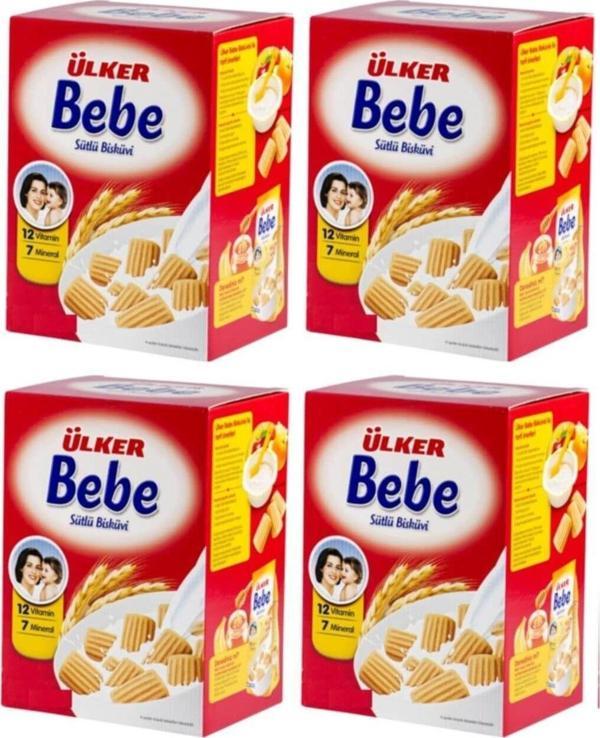 ÜLKER BEBE BİSKÜVİ 800GR*4 Adet - Image 1