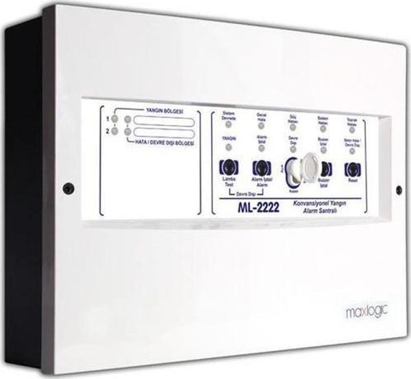 Mavili ML-2222 2 Bölge Konvansiyonel Yangın Alarm Santrali - Image 1