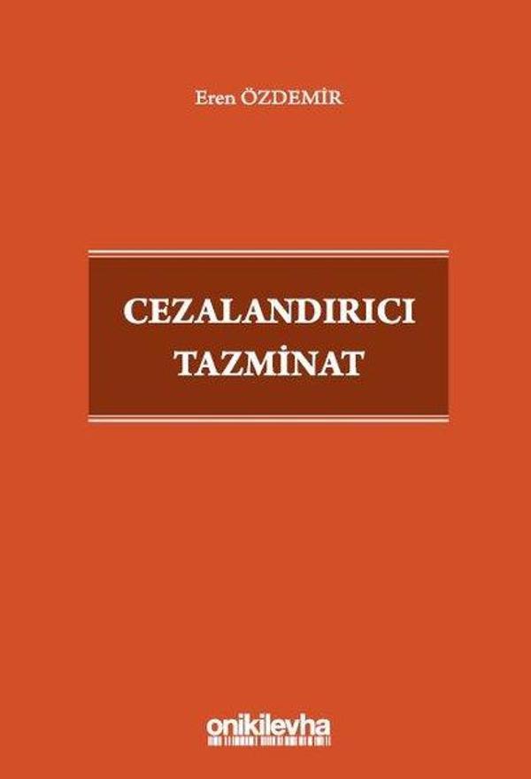 Cezalandırıcı Tazminat - On İki Levha Yayıncılık - Image 1