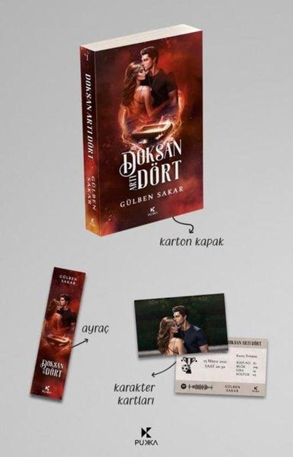 Doksan Artı Dört Cilt 1 - Ayraç ve Karakter Kartı Hediyeli - Pukka Yayınları - Image 1