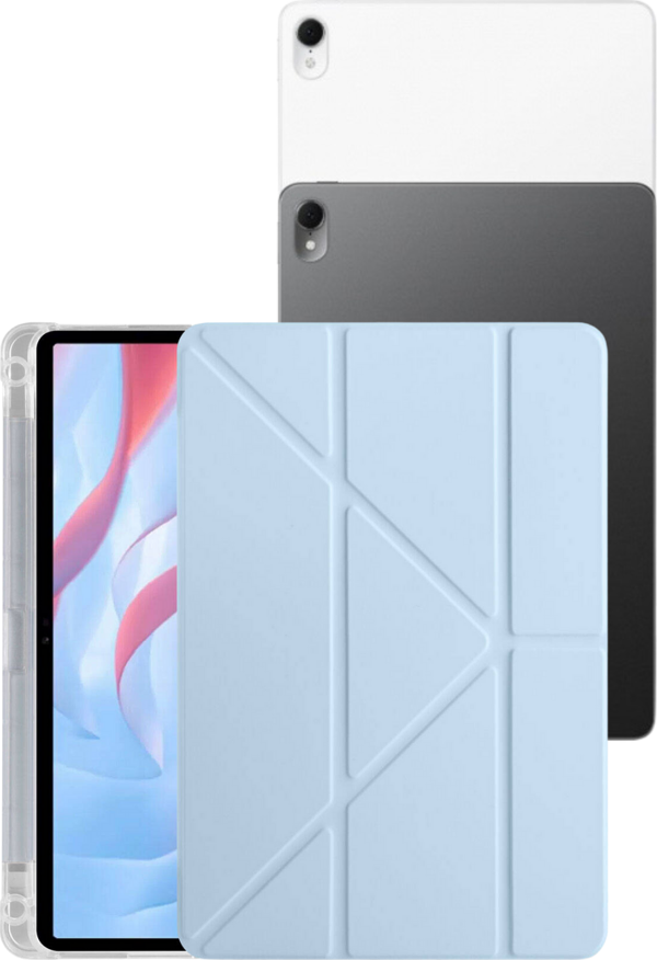 Fuchsia MatePad 11,5 inç Uyumlu 360 Tam Koruma Sağlayan Kalemlikli Tablet Kılıfı - Image 1