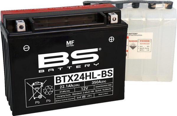 Bs Btx24Hl-Bs 1987-2006 Kawasaki VN 1500 Uyumlu Akü Sulu Akü - Image 1