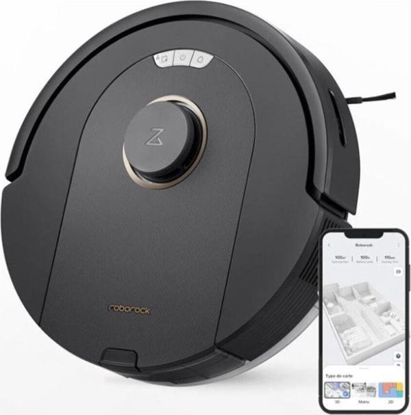 Roborock Q5 Pro Siyah Robot Süpürge - Image 1
