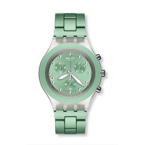 Swatch Svck4056Ag Full-Blooded Mint Kadın Kol Saati - Image 1
