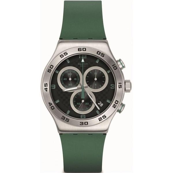 Swatch Yvs525 Carbonic Green Erkek Kol Saati - Image 1