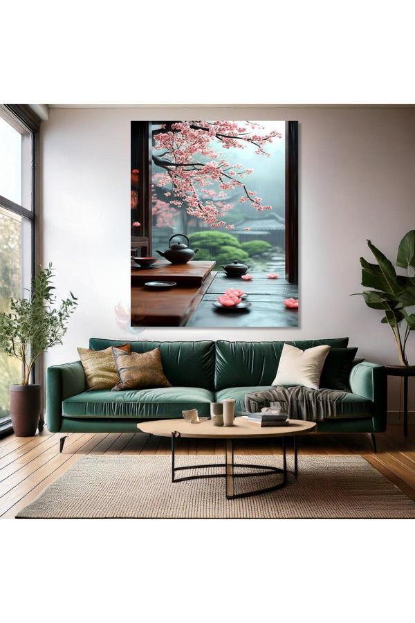 Kanvas Dikey Duvar Tablosu Kanvas Dinlendirici Manzara Ev Ofis Salon Modern Duvar Tablosu - Image 1