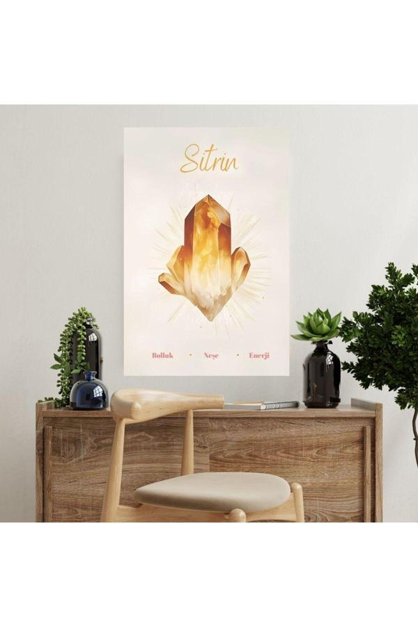 Kanvas Dijital HD Baskı Kanvas Tablo Sitrin Duvar Tablosu - Image 1