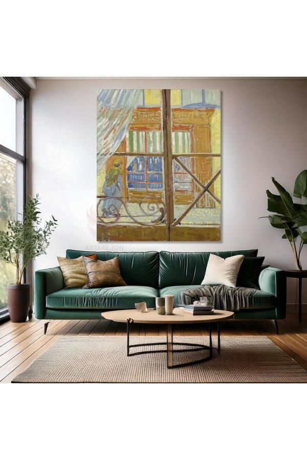 Van Gogh Kanvas Tablo Kanvas Duvar Tablosu Empresyonizm Tablo Butchers Shop - Image 1