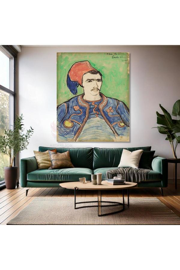 Van Gogh Kanvas Tablo Kanvas Duvar Tablosu Kanvas Salon Tablosu Empresyonizm Tablo VanGogh49-1 - Image 1