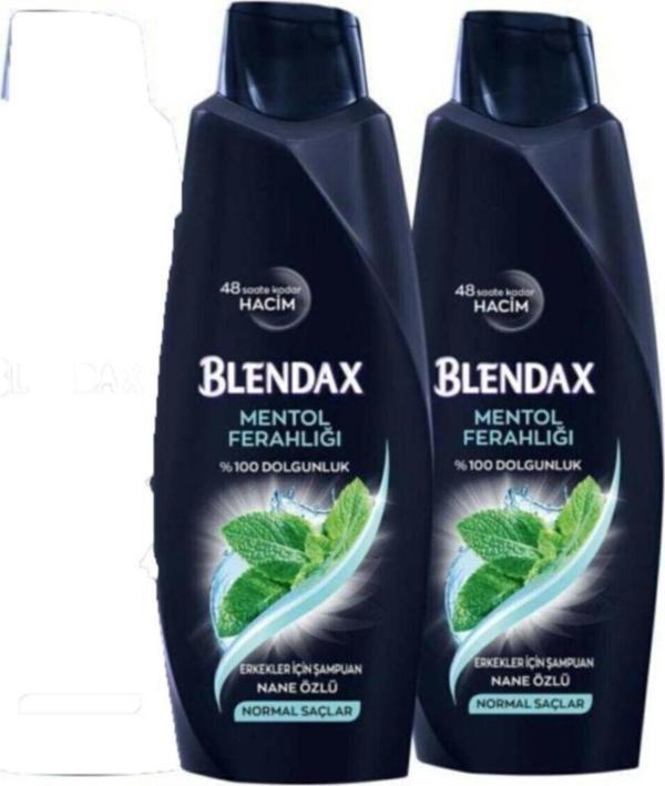 Blendax Erkekler Için Mentollü Şampuan 500 Ml X 2 Adet - Image 1