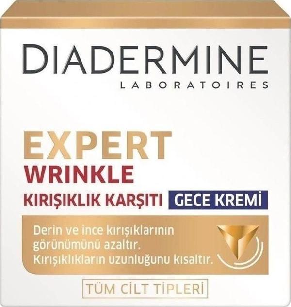 Diadermine Expert Wrinkle Kırışıklık Karşıtı Gece Kremi 50ml - Image 1