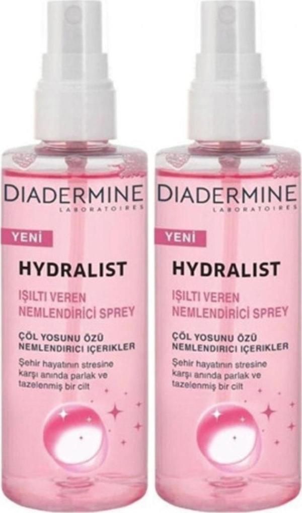 Diadermine Hydralist Mucizevi Işıltı Veren Nemlendirici Sprey 100 X 2 Adet - Image 1