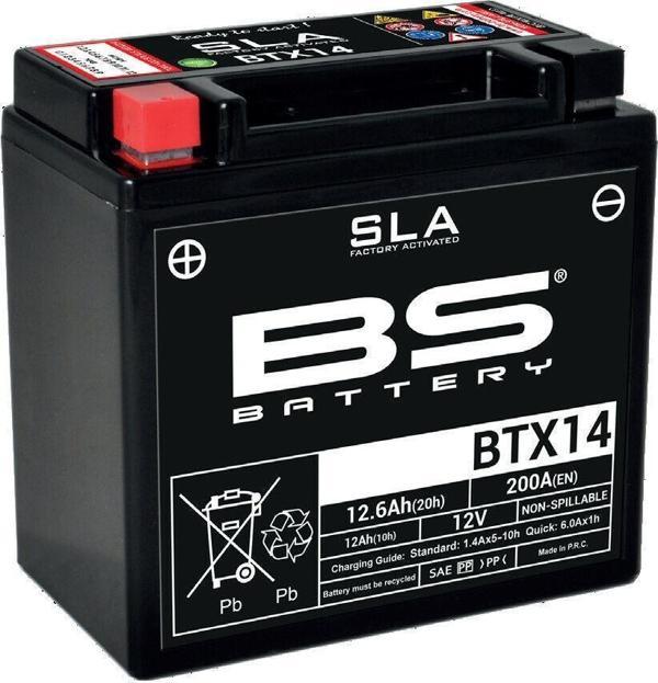 Bs Btx14 Sla 2014-2020 KTM 1290 Super Duke R Uyumlu Akü Jel Akü - Image 1