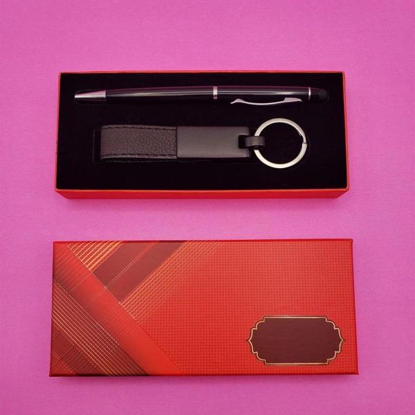 Siyah Touchpen Kalem Ve Anahtarlık - Image 1