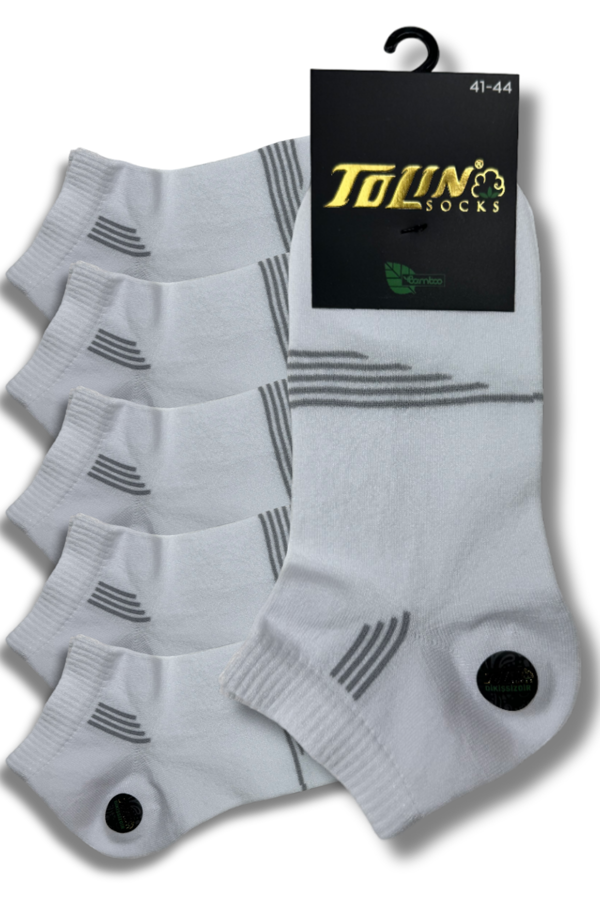 Erkek 12 li Bambu Patik Çorap Seti 10536 - Image 1