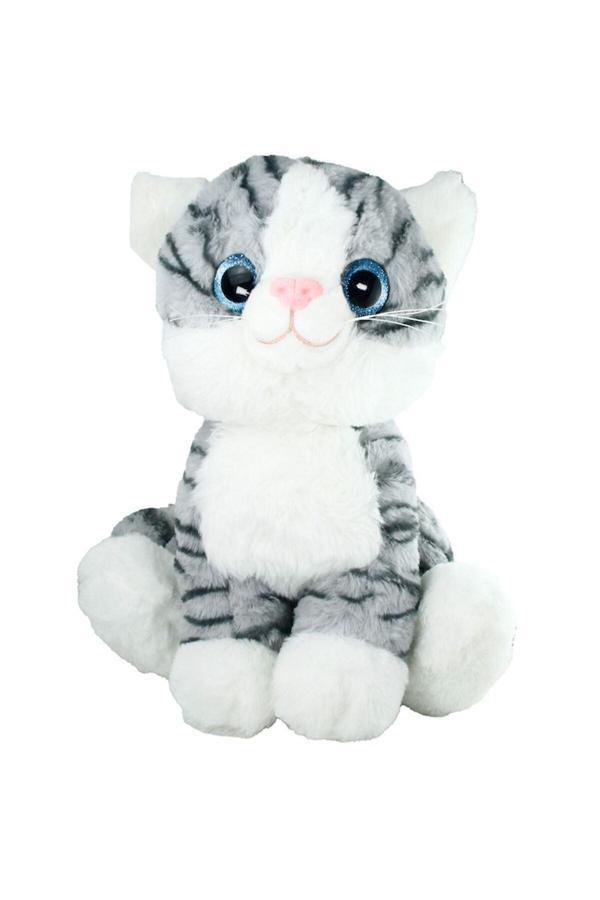 VARDEM PELÜŞ OYUNCAK OTURAN TATLI KEDİ 30 CM - Image 1