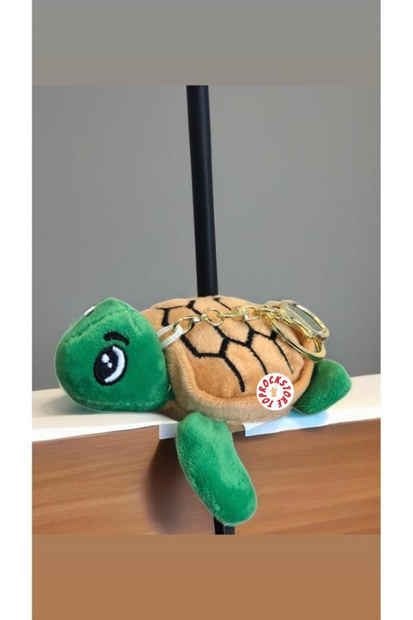 Sevimli Caretta Kaplumbağa Peluş Oyuncak Desenli Anahtarlık Hediyelik Uyku Arkadaşı 11 CM - Image 1