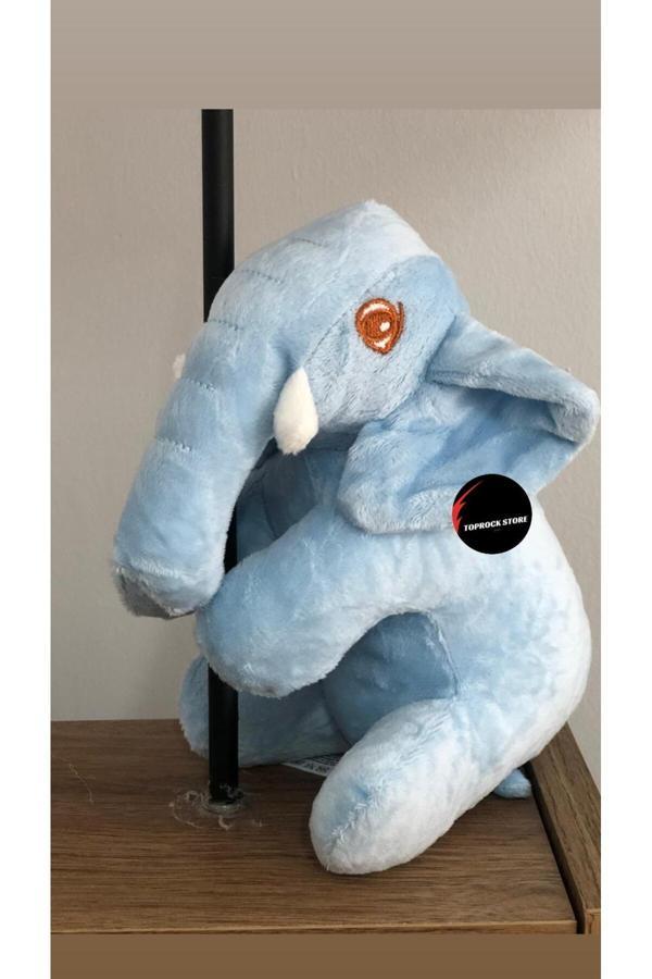 Sevimli Fil Peluş Oyuncak Uyku Arkadaşı Hediyelik Paluş 20 Cm - Image 1