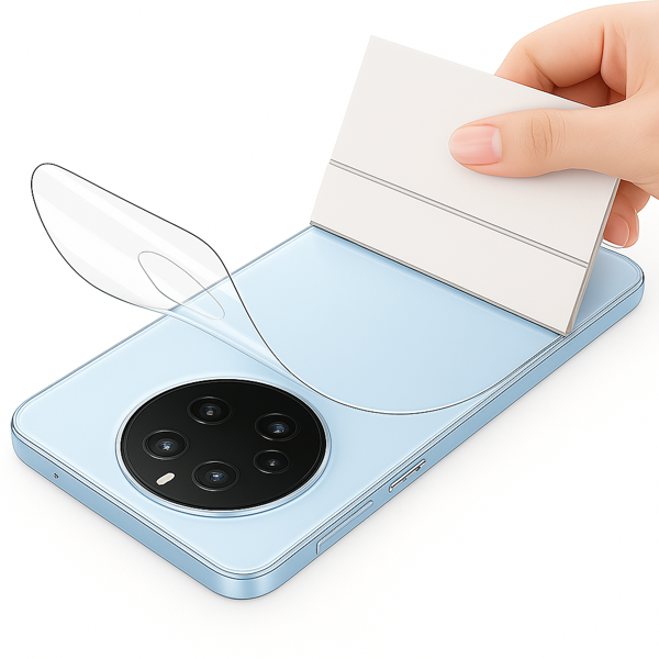 Tecno Spark 40 Arka Kapak Koruyucu Film Hidrojel Nano Esnek Şeffaf - Image 1