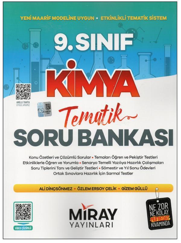 Miray 9. Sınıf Kimya Tematik Soru Bankası - Miray Yayınları - Image 1
