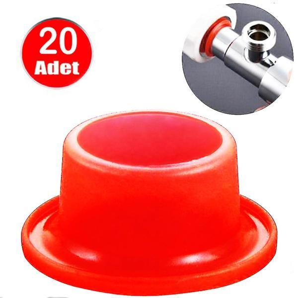 Yeni Nesil Tesisat Montaj Contası Musluk Sızdırmazlık Teflon Silikon Conta -20 Adet - Image 1