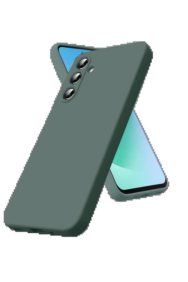 Samsung Galaxy S25 FE First Silikon - Koyu Yeşil-(5796) - Image 1