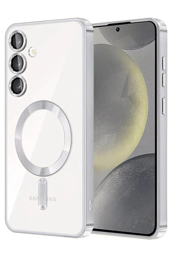 Samsung Galaxy A36 Kross Magneticsafe Kapak - Titan Gri-(5796) - Image 1