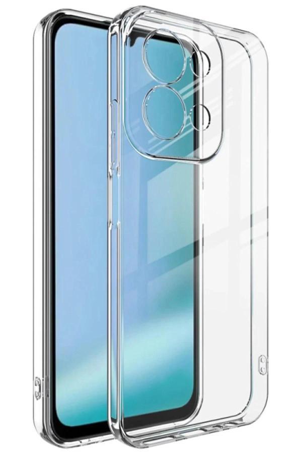 Xiaomi Redmi 15C 4G Lüx Şeffaf Silikon - Şeffaf-(5796) - Image 1
