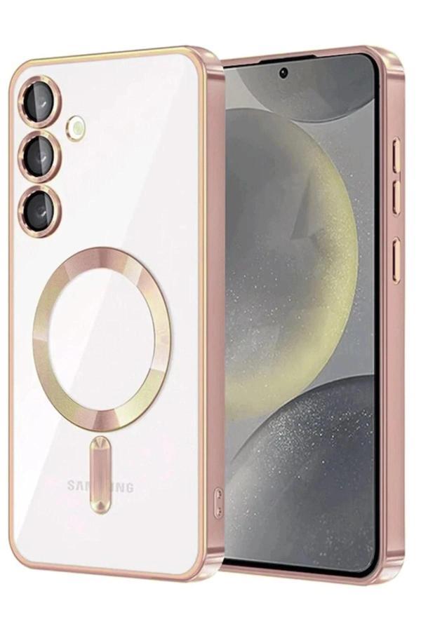 Samsung Galaxy A55 5G Kross Magneticsafe Kapak - Rose-(5796) - Image 1