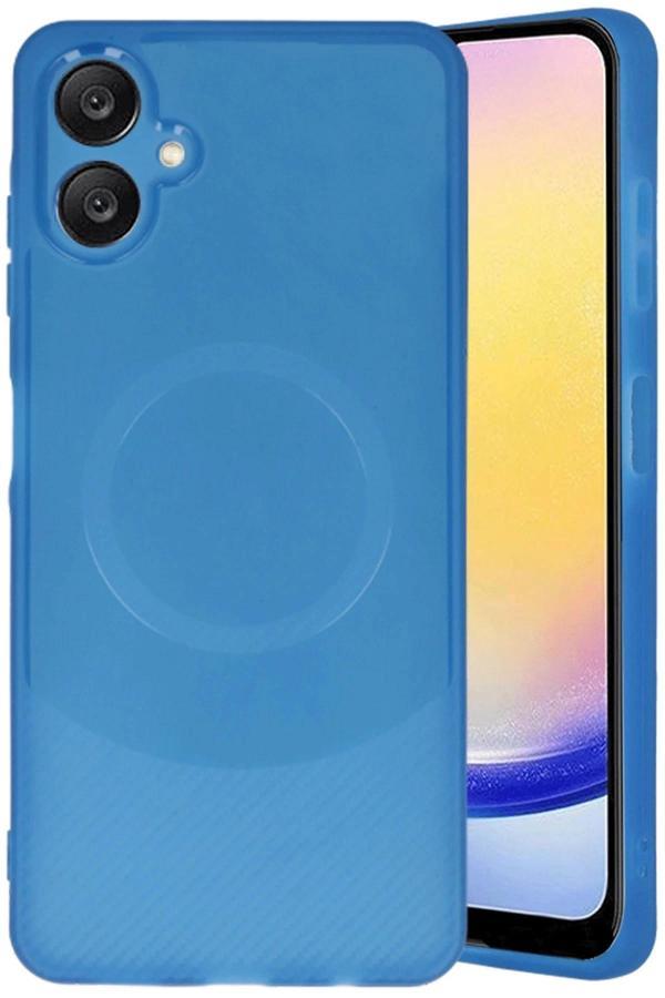 Samsung A06 Kılıf Maya Karbon Kapak - Lacivert-(5796) - Image 1