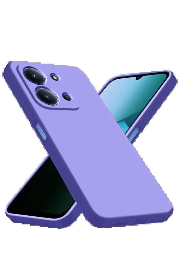 Xiaomi Redmi 15C 4G Nano içi Kadife Silikon - Lila-(5796) - Image 1