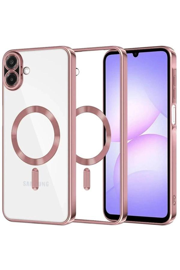 Samsung Galaxy A07 Kross Magneticsafe Kapak - Rose-(5796) - Image 1